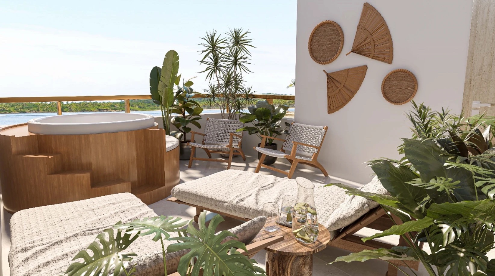 Rooftop privado del Penthouse G