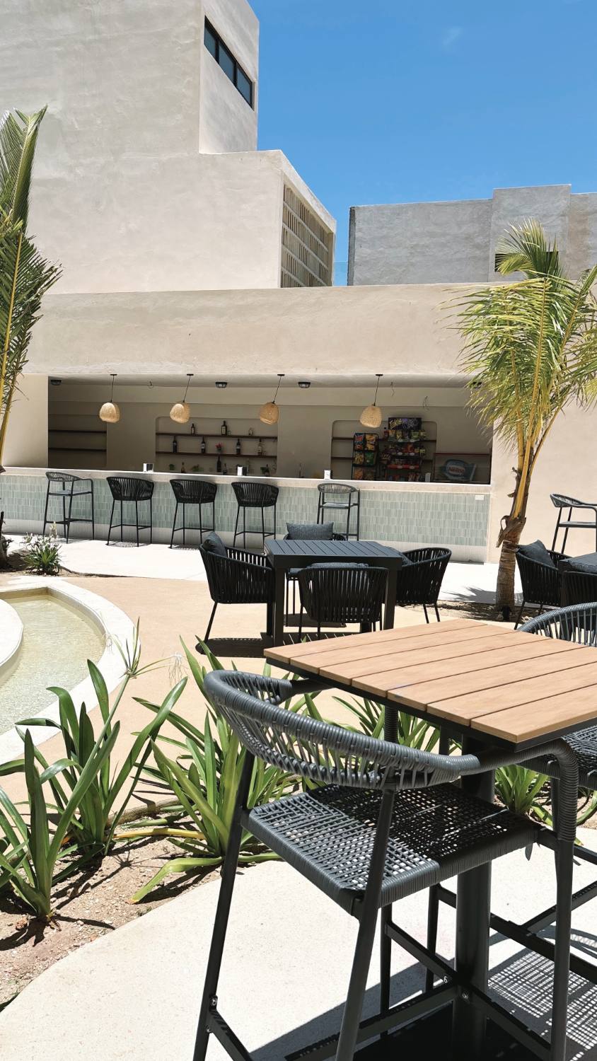Terraza y asadores